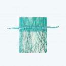 Sparkle Strip Organza Pouch | 3"x4", 4"x5", 5"x7", 6"x9"